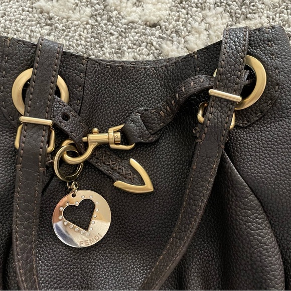 SALE!!!! 🤗🤩🤩 Vintage FENDI Selleria Bag 💋 Gorgeous, excellent condition! - Picture 9 of 10